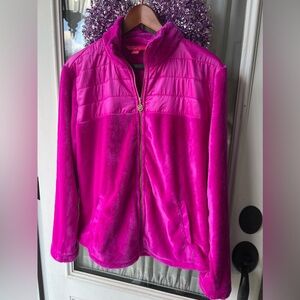 Lilly Pulitzer fushia zippy